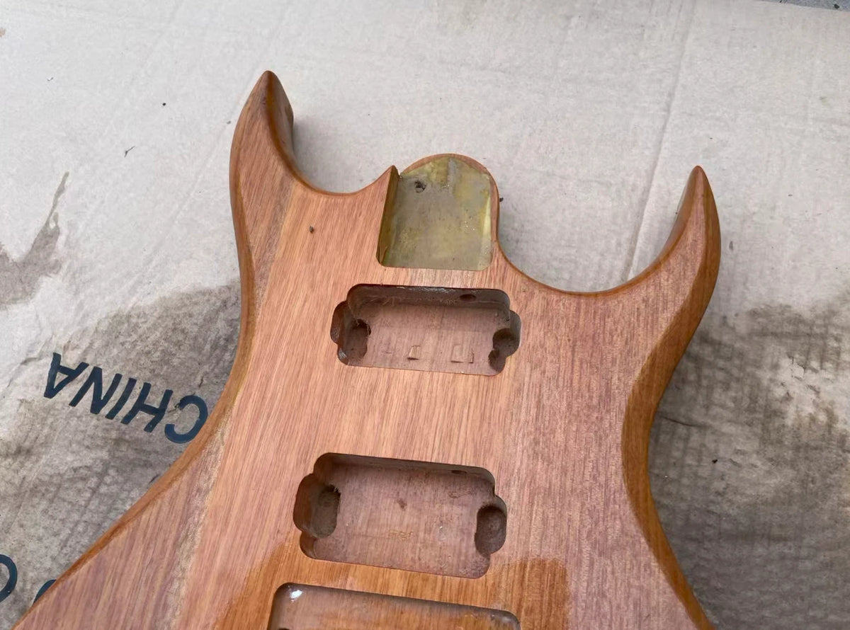 Mahogany Wood HH Guitar Body Fit BICH DIY Project Guitars