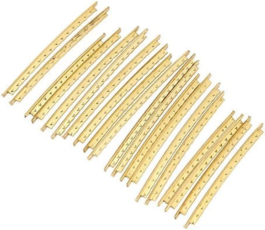 20pcs Brass 2MM Frets for Strat Acoustic Classical Guitar Fingerboard Fret Wire