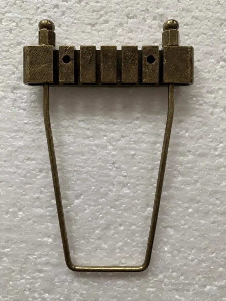 Aged Bronze Ibanez Jazz Guitar Tailpiece Trapeze