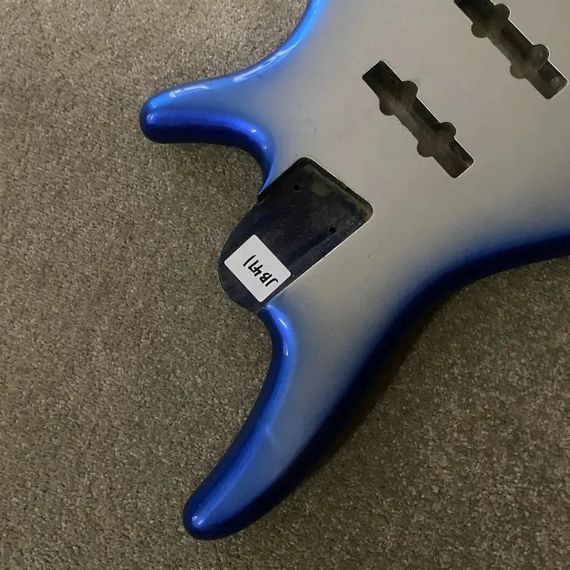 Blue Burst 4 String Bass Basswood Body