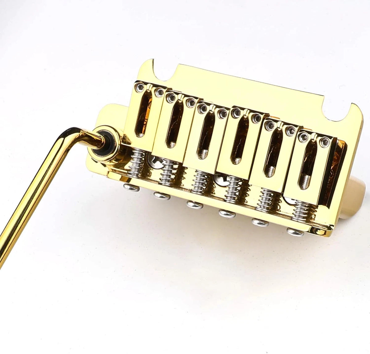 Gold Lefty Guitar Bridge Tremolo System, Brass Block Fit Stratocaster Strat