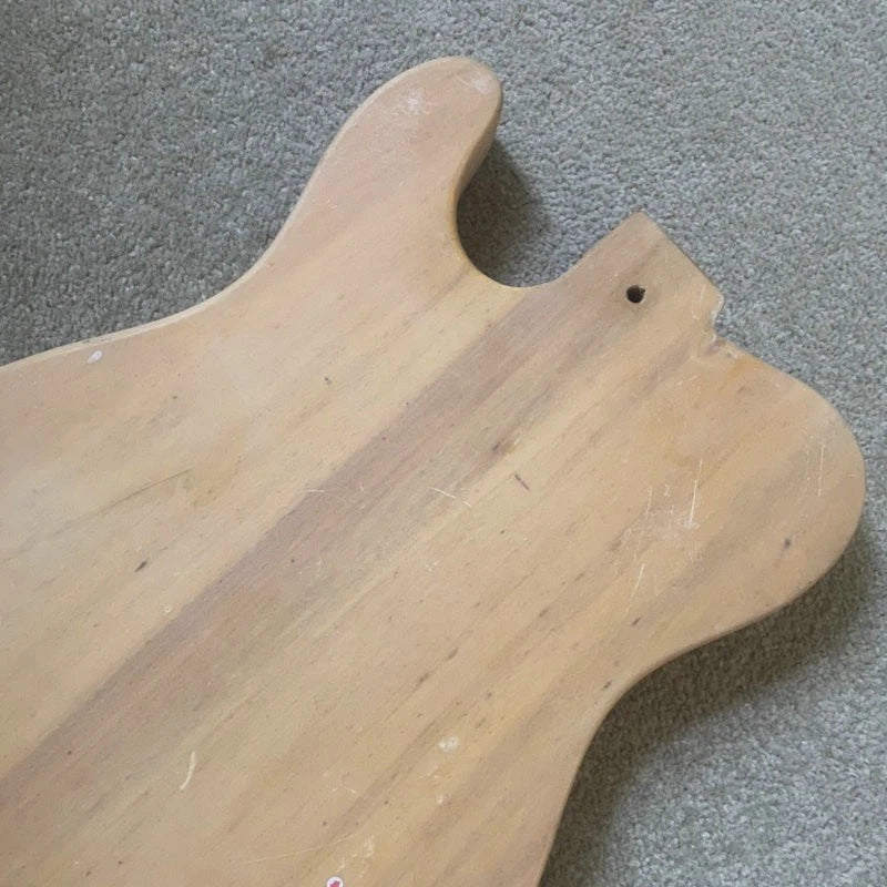 Guitar Body Natural Solid Wood DIY Project Fit TL