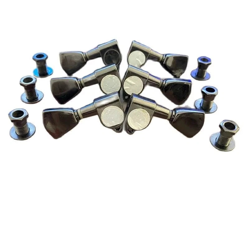 3R3L Black Nickel Guitar Machine Heads Tuning Pegs Keys