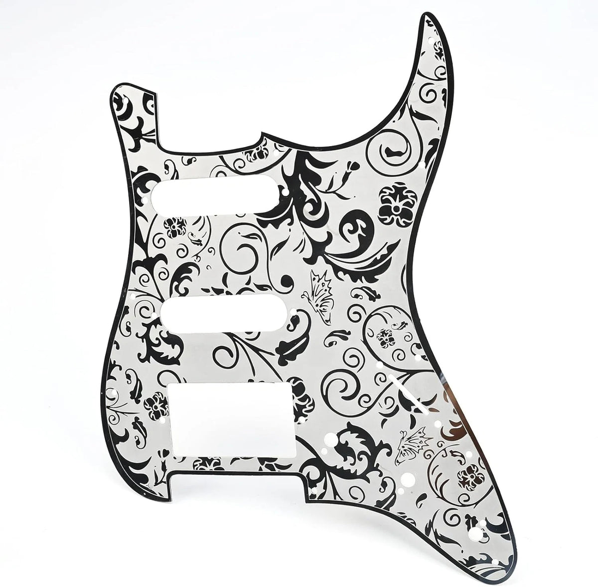 Steel HSS Guitar Engraved Pickguard Scratch Plate Fit Stratocaster Strat