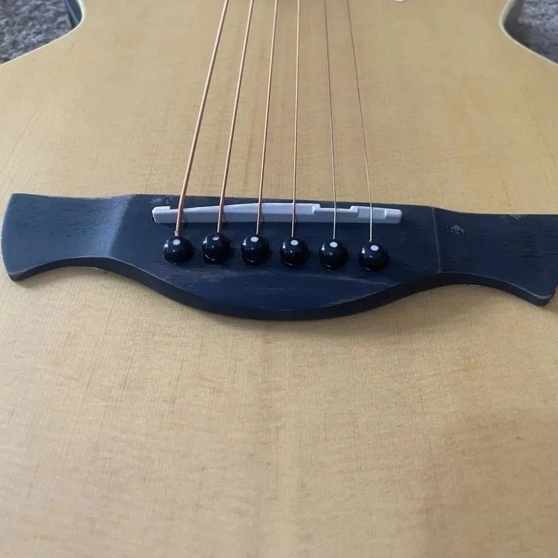 Tagima Acoustic-Elect<wbr/>ric Guitar with Built-In Microphone, Natural Matte