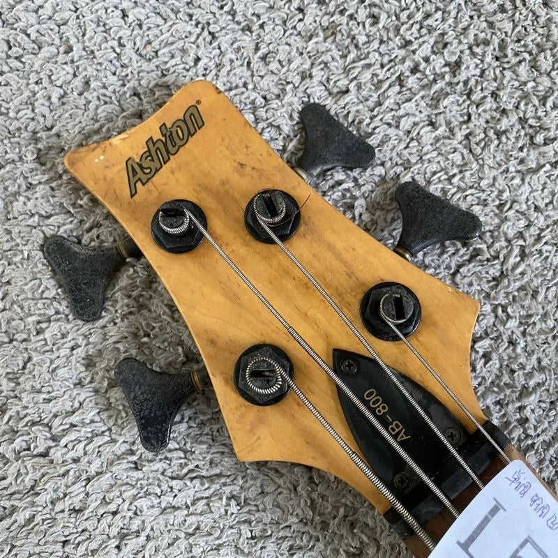 DIY 4 String Electric Bass, Basswood Body, Maple Neck, Rosewood Fingerboard
