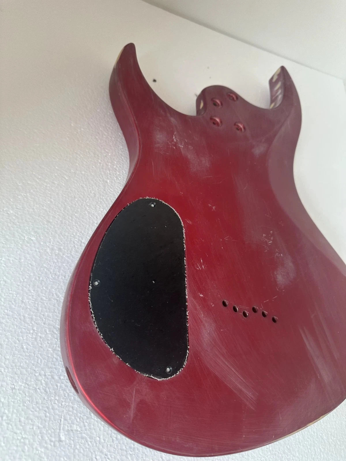 Metal Red Special Shape Guitar Body DIY Project