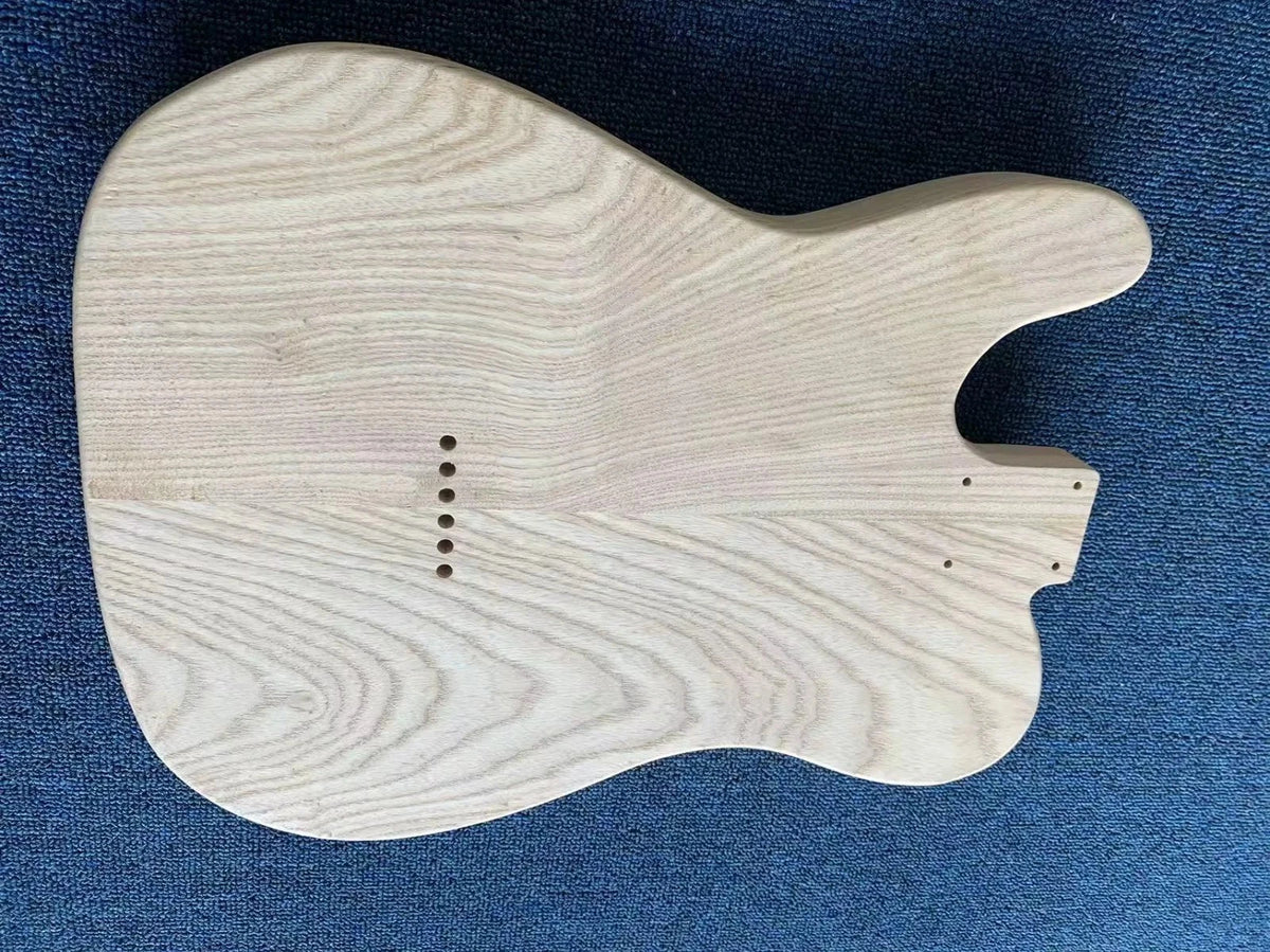 DIY Project Ash Wood Guitar Body Fit Telecaster Tele