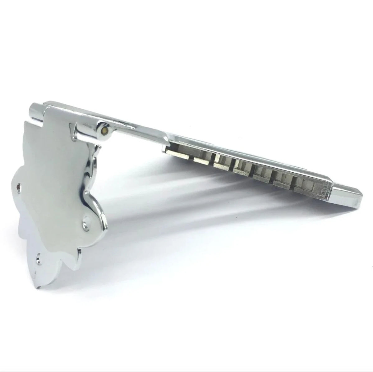 Chrome Semi Hollow Jazz Guitar Tailpiece Trapeze