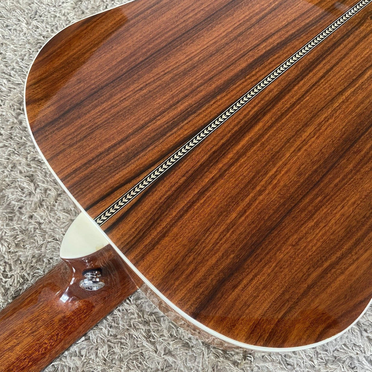 36-Inch Acoustic Guitar, Spruce Top, Mahogany Neck, Rosewood Body, Natural