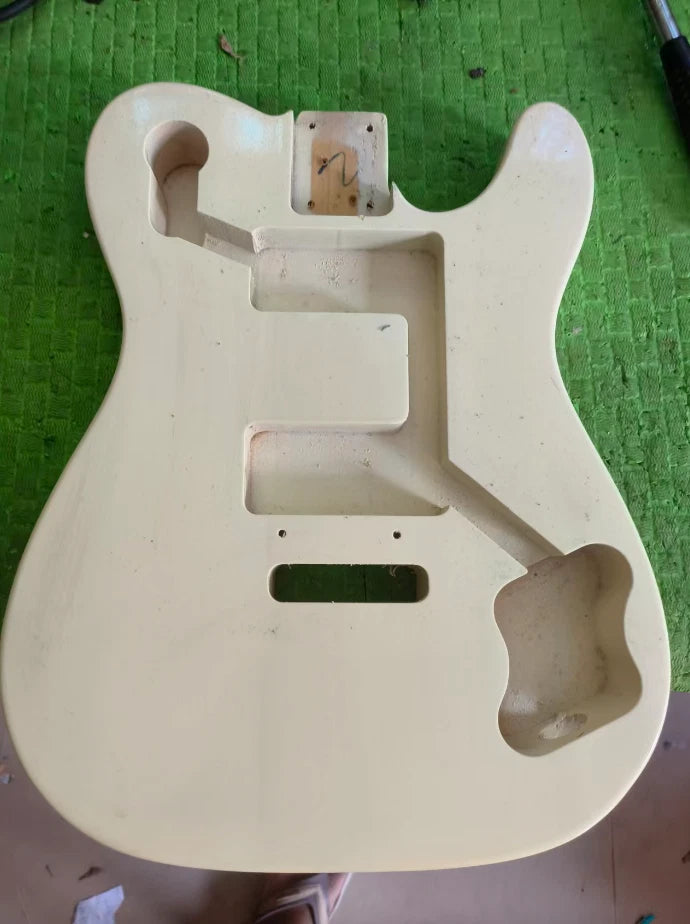 DIY Project White Guitar Body Fit Deluxe Tele
