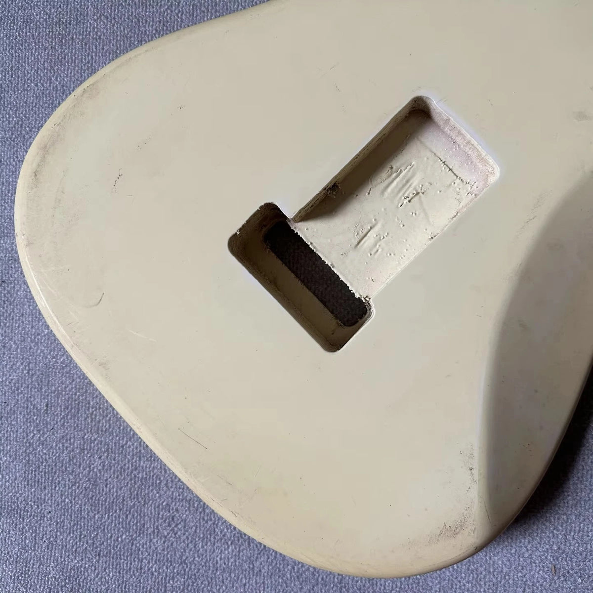 Creamy White Guitar Body, HSH Routing, Tremolo Bridge Route Fit ST DIY Project