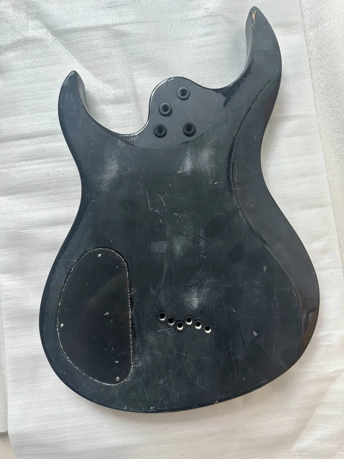 Black HSH Guitar Basswood Body DIY Project