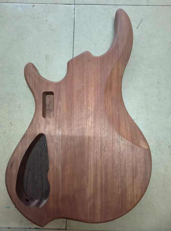 Rosewood Top 4 String Bass Mahogany Body DIY Project