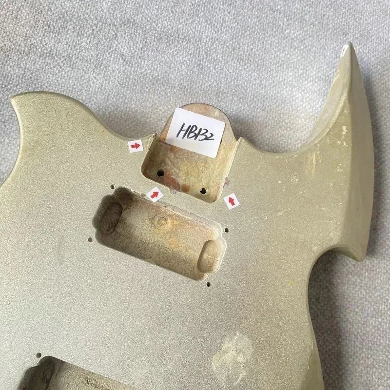Metallic Finish HH Left Hand Guitar Body