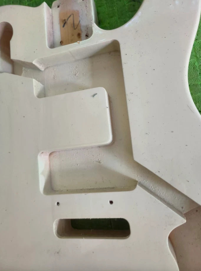 DIY Project White Guitar Body Fit Deluxe Tele