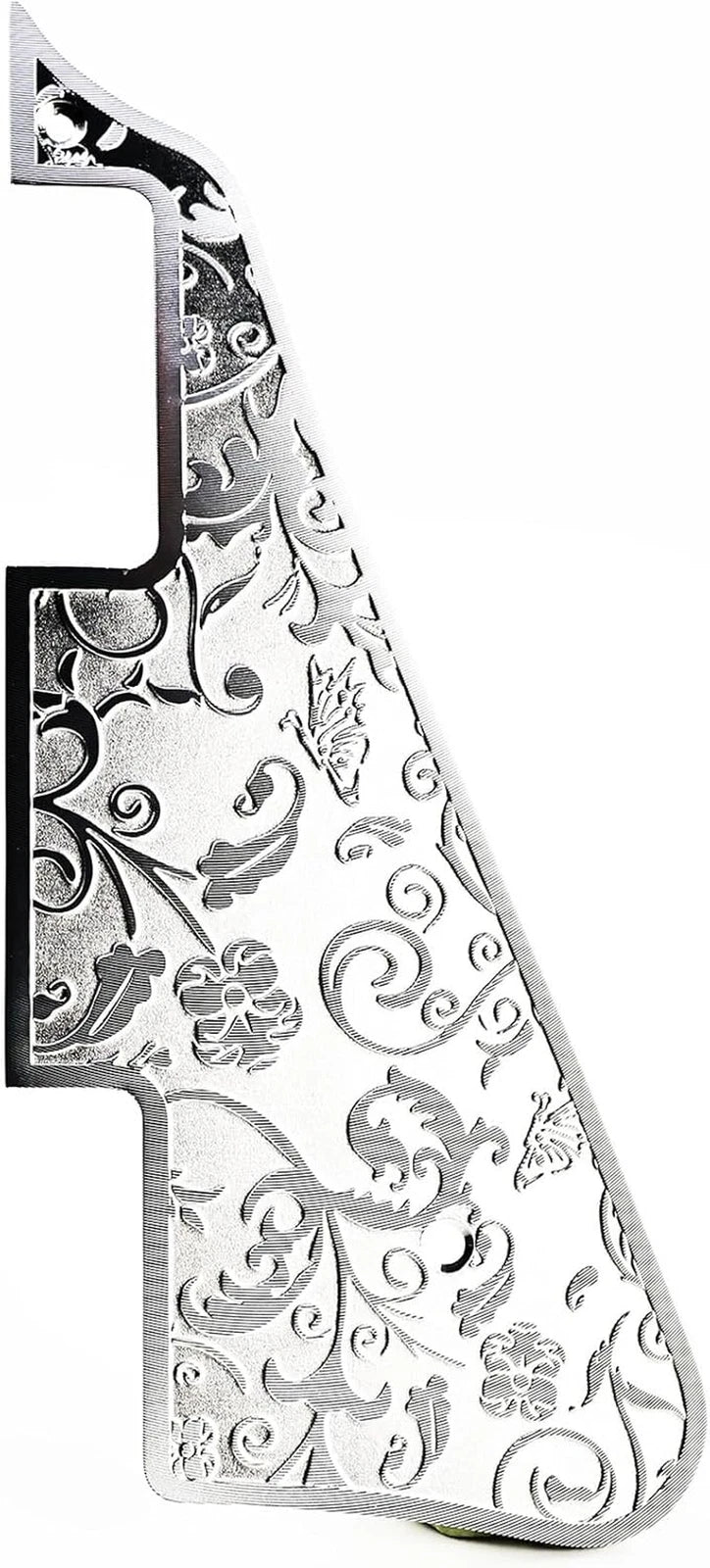 Vintage Engraved Aluminum Guitar Pickguard Scratch Plate Fit Epiphone Les Paul