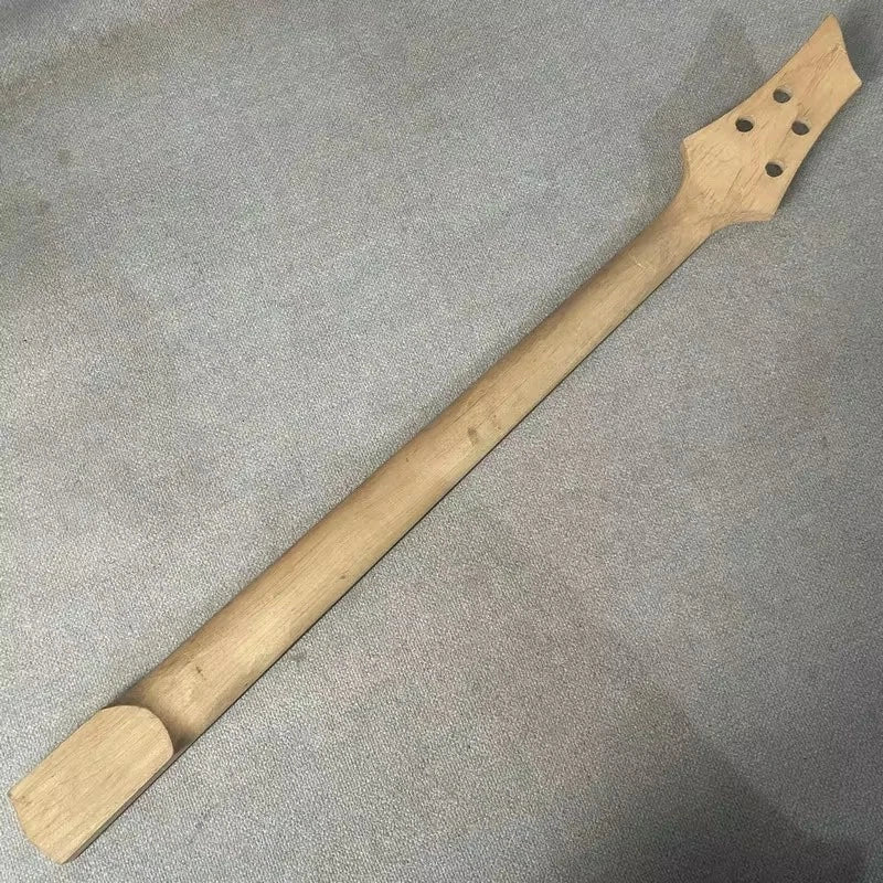 Maple Wood 4 String Electric Bass Neck, Rosewood Fingerboard 24 Frets