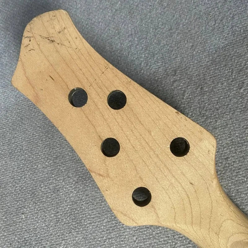 Maple Wood 5 String Bass Neck, Maple Fingerboard, 24 Maple