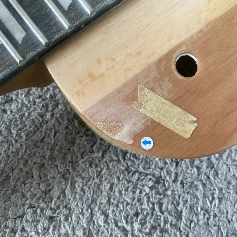 Single Cut Electric Guitar DIY Project with 22 Fret Neck