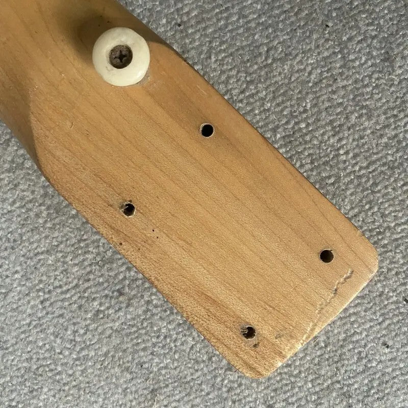Short Scales Mini Maple Wood Guitar Neck, 21 Frets Fingerboard Maple Fretboard