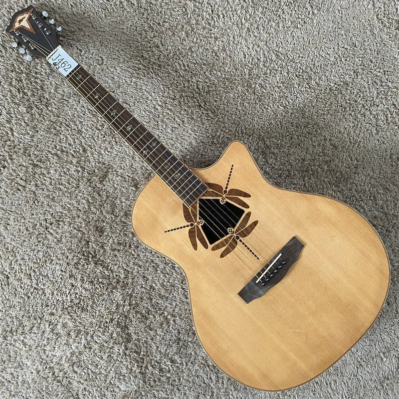 Imma 41-Inch Spruce &amp; Rosewood Folk Acoustic Guitar