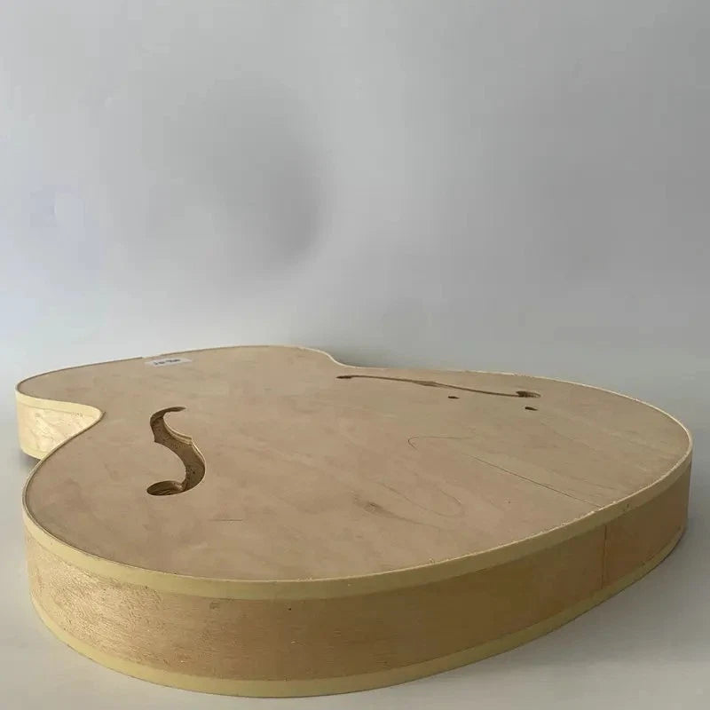 Unfinished Maple Jazz Guitar Hollow Body DIY Project