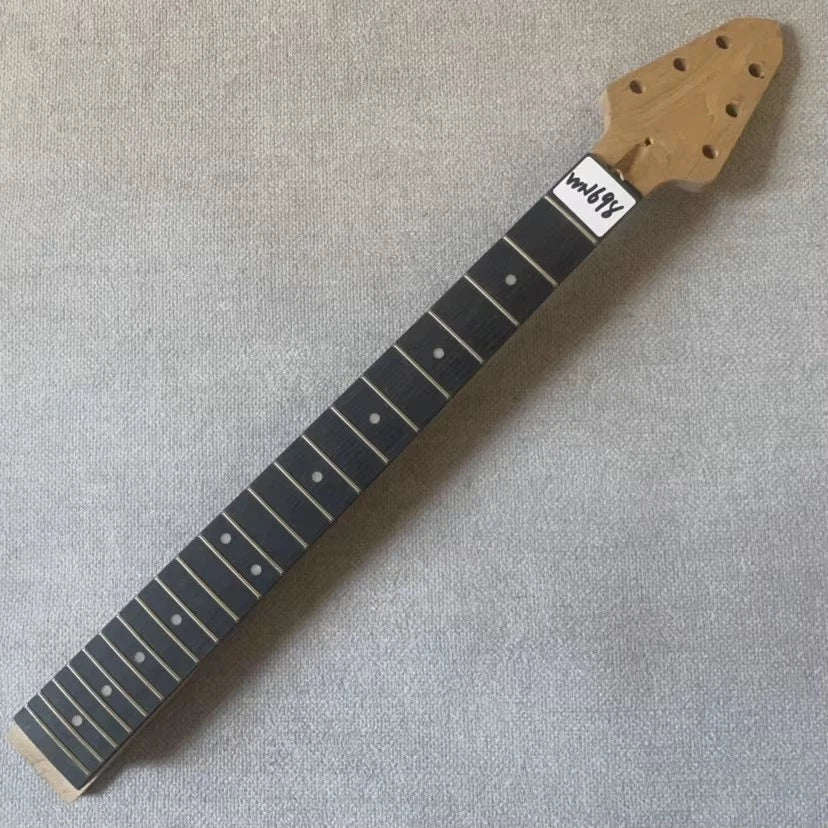 Maple Wood Electric Guitar Neck, Rosewood Fingerboard, 22 Frets