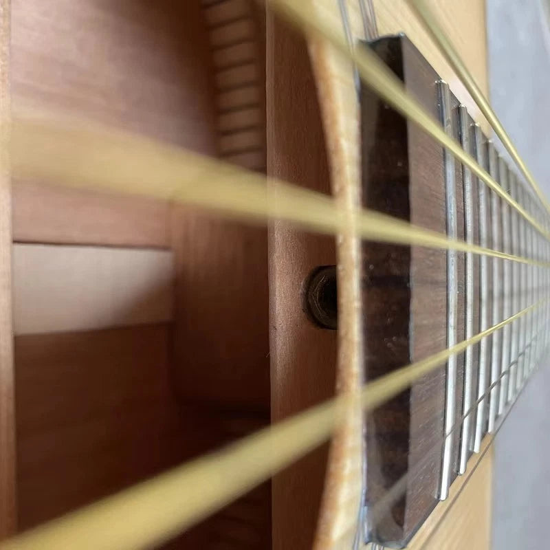 36-Inch All-Solid Spruce &amp; Okoume Folk Guitar