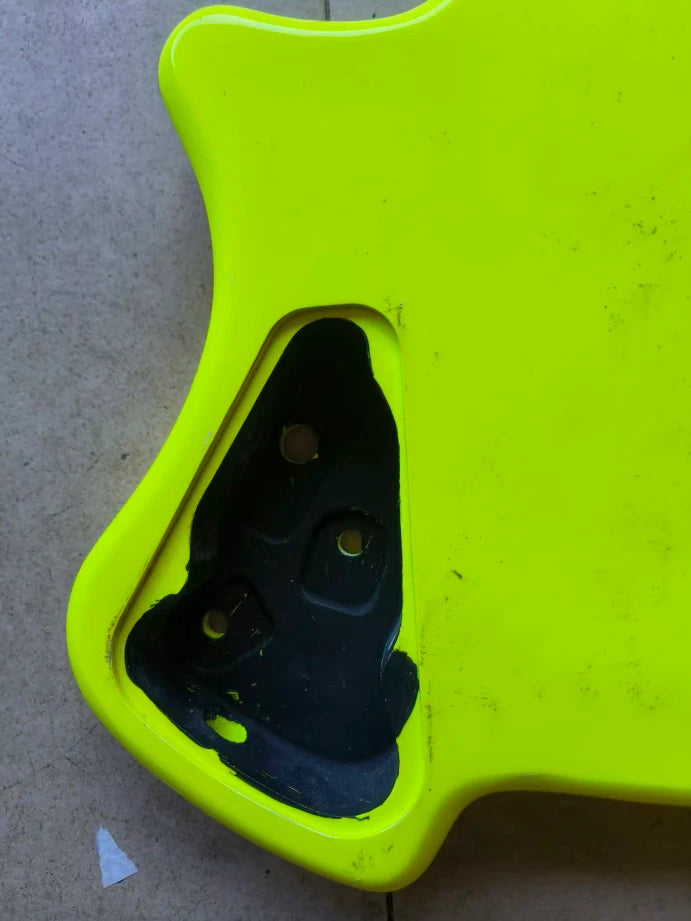 Yellow HH DIY Headless Guitar Body