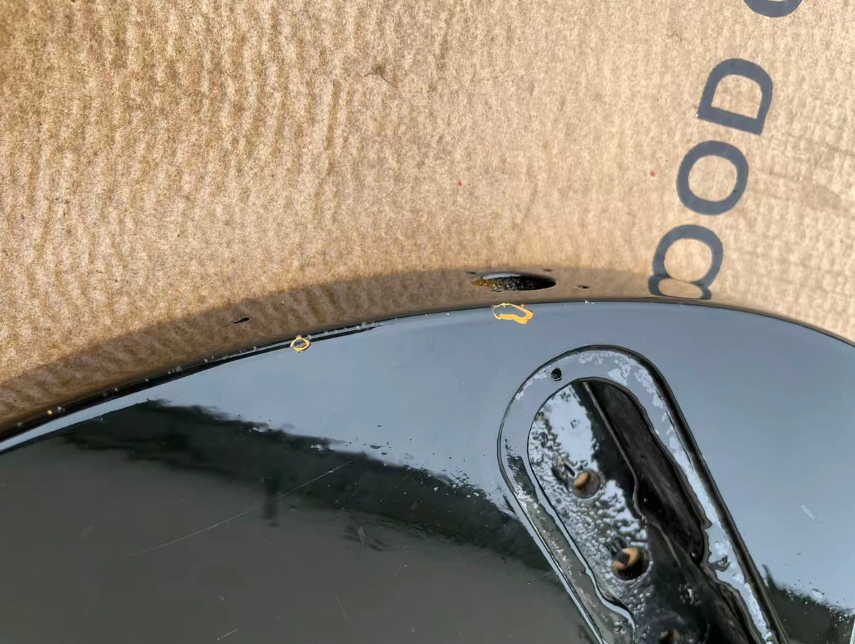 Glossy Black HH Guitar Body DIY Project Fit Mockingbird