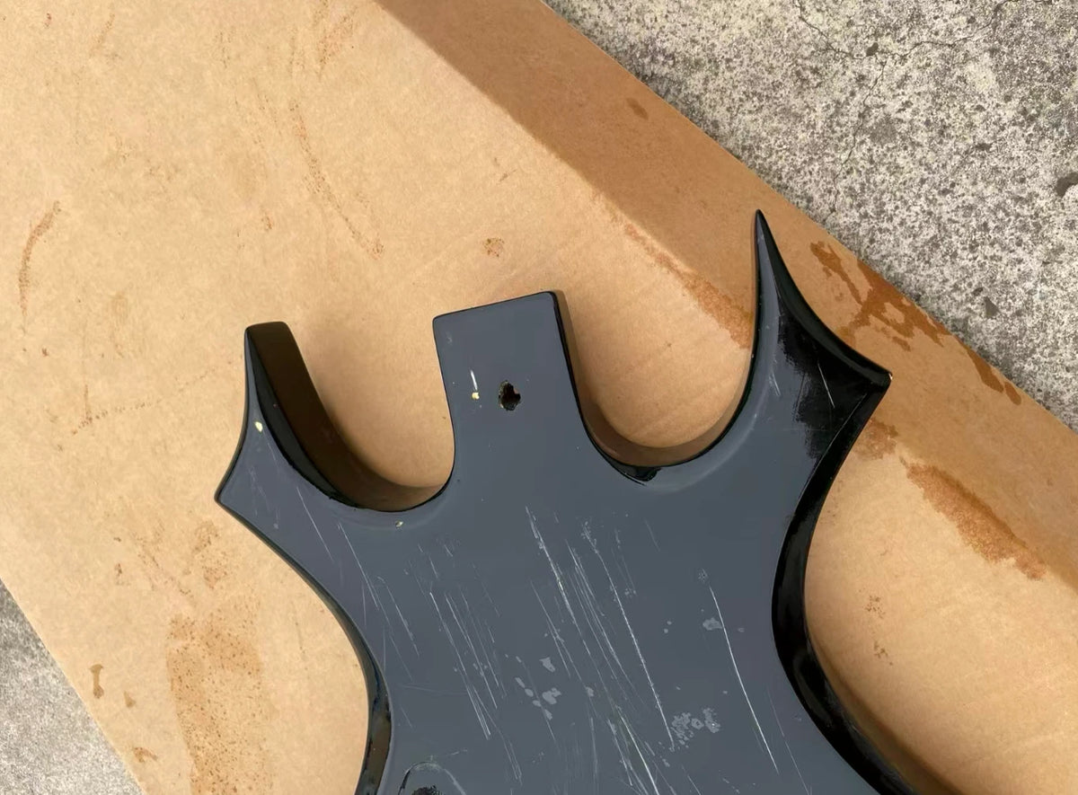 HH Black Guitar Basswood Body Fit Virgin DIY Project