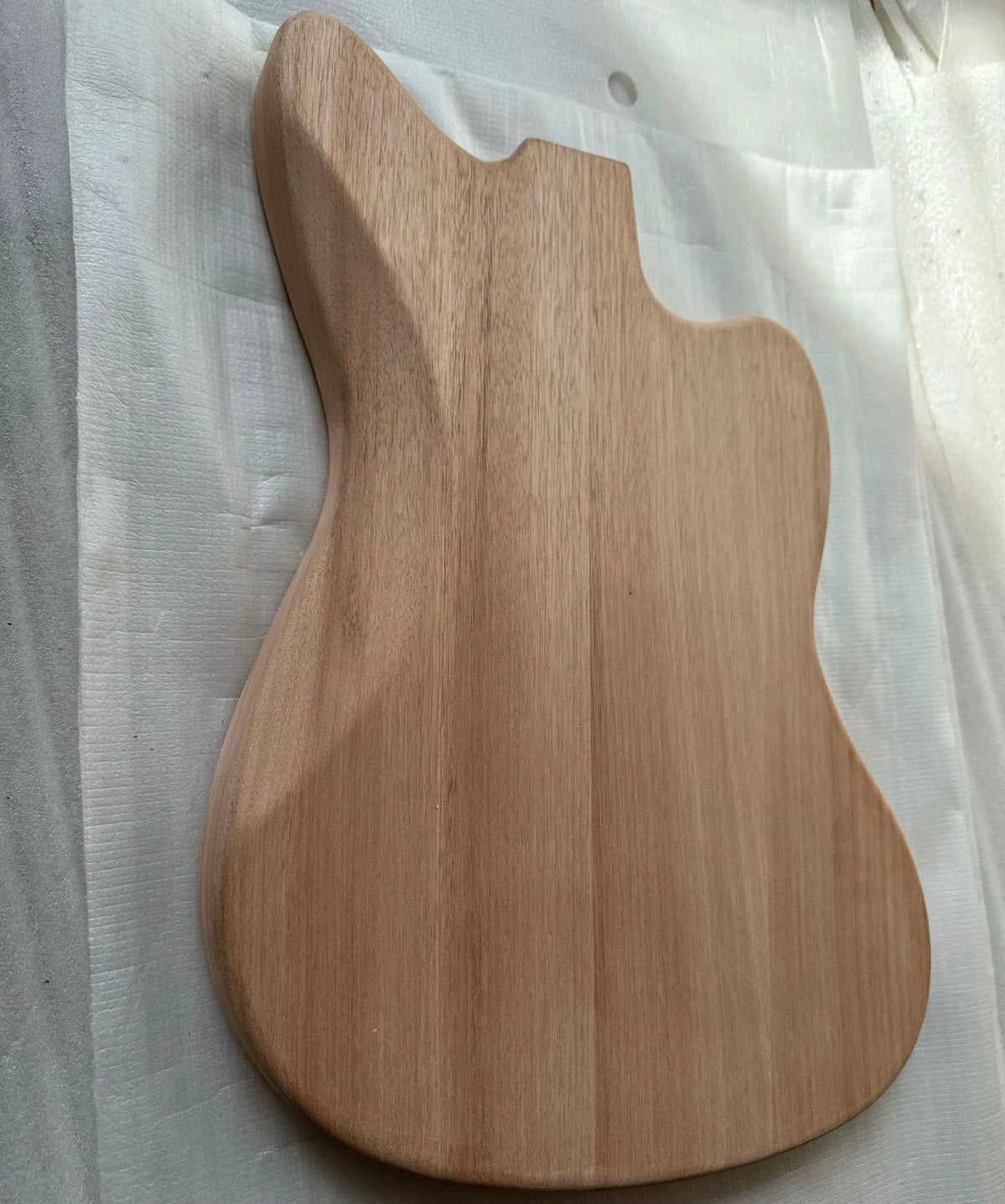 Mahogany Wood Left Handed Guitar Body Fit Jazzmaster DIY Project