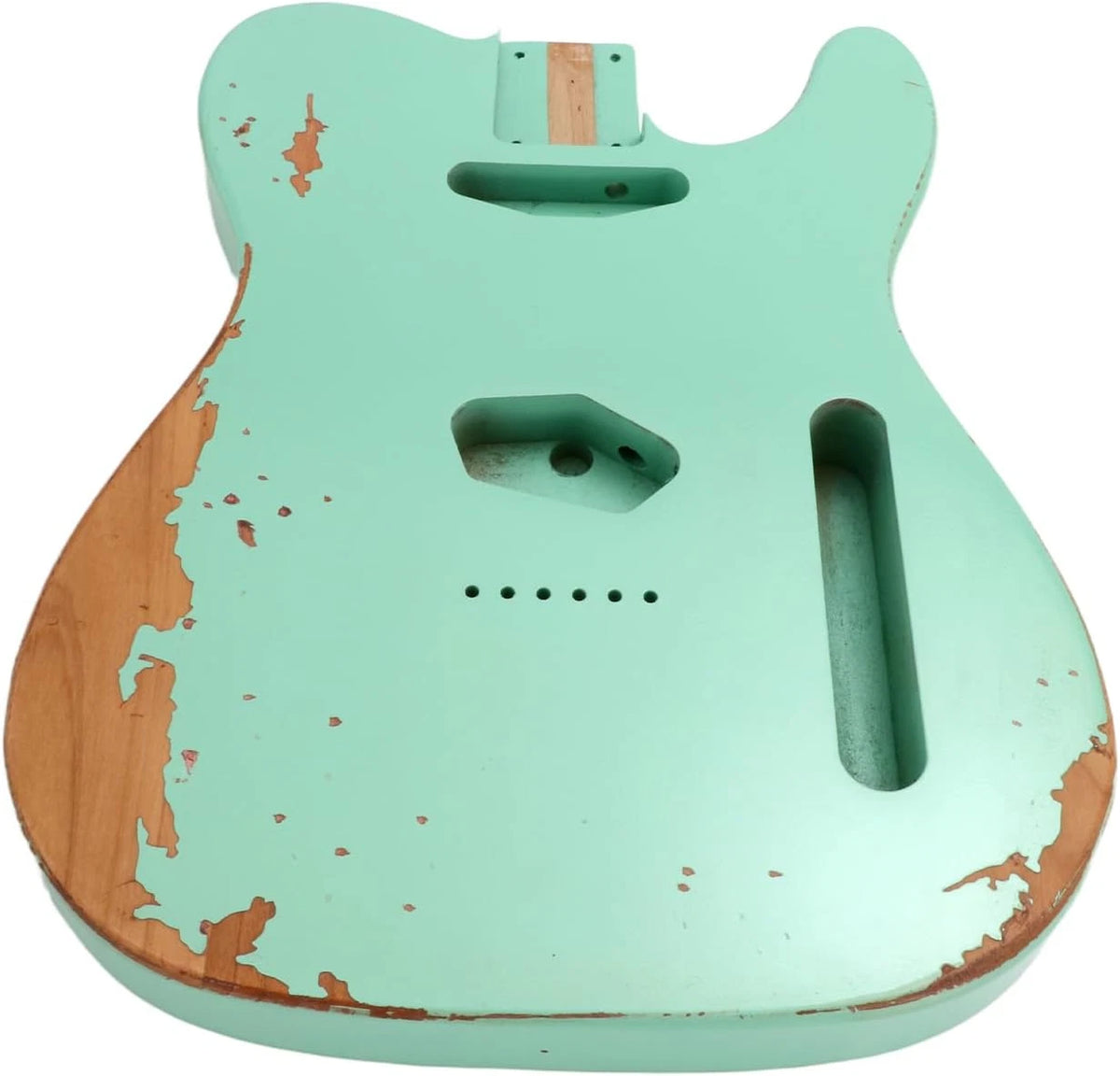 Relic Vintage Alder Wood Guitar Solid Body in Seafoam Green Fit Telecaster Tele