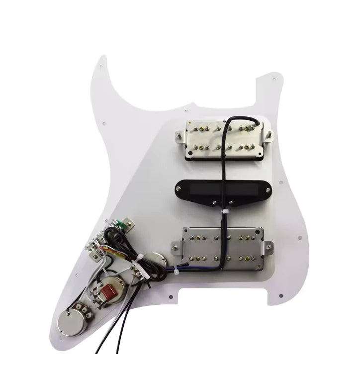 Tortoise Shell HSH Guitar Prewired Loaded Pickguard Fit Stratocaster Strat