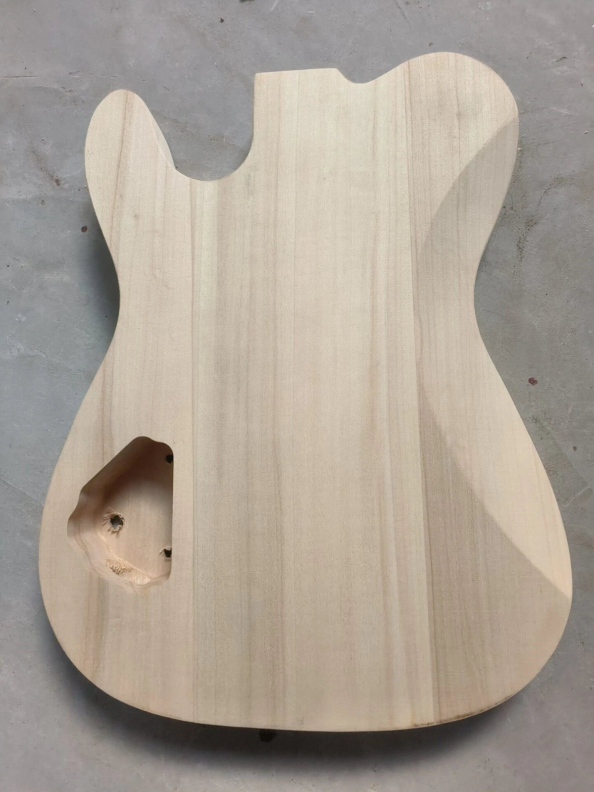 Ash Wood Top Guitar Basswood Body Fit Tele TL