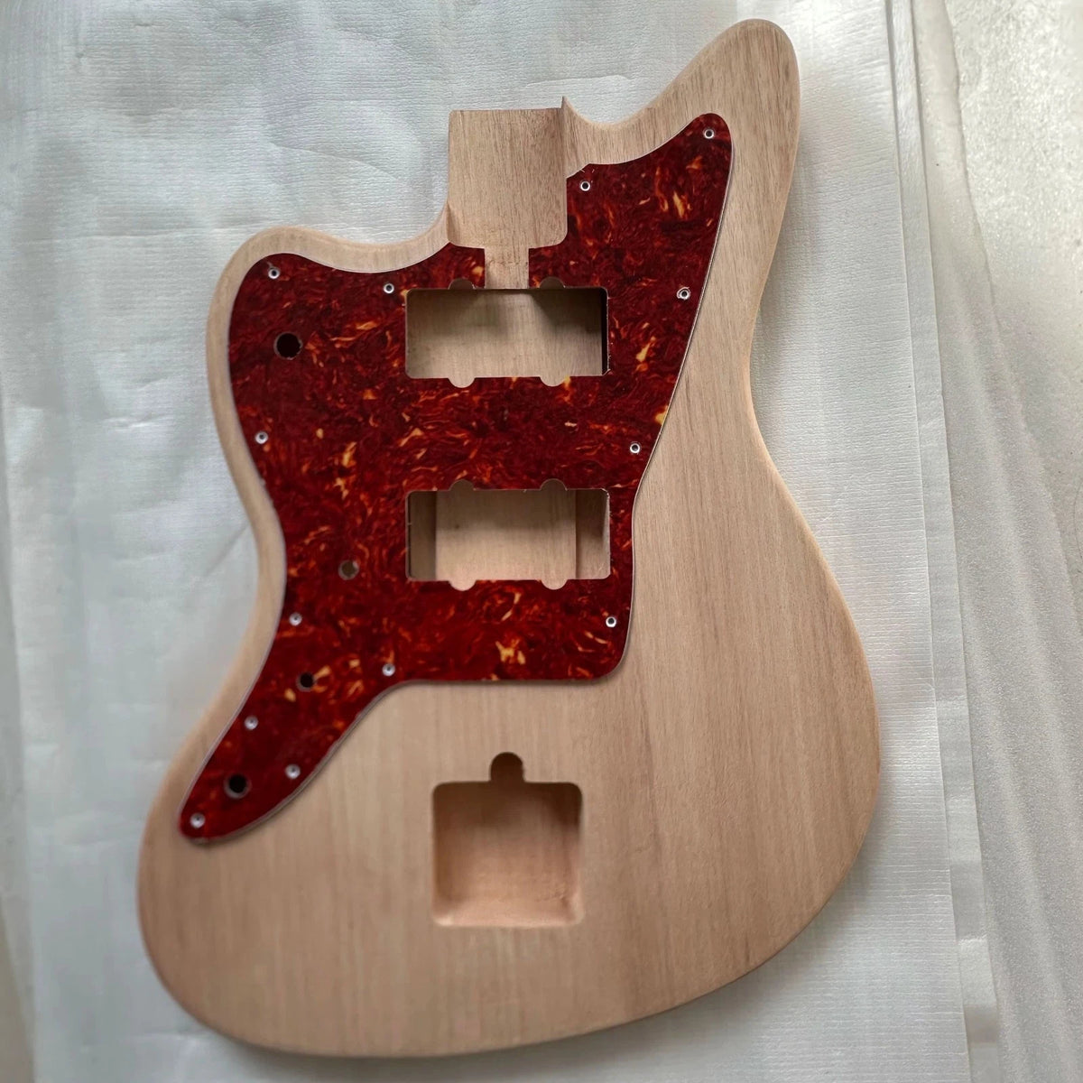 Mahogany Wood Left Handed Guitar Body Fit Jazzmaster DIY Project