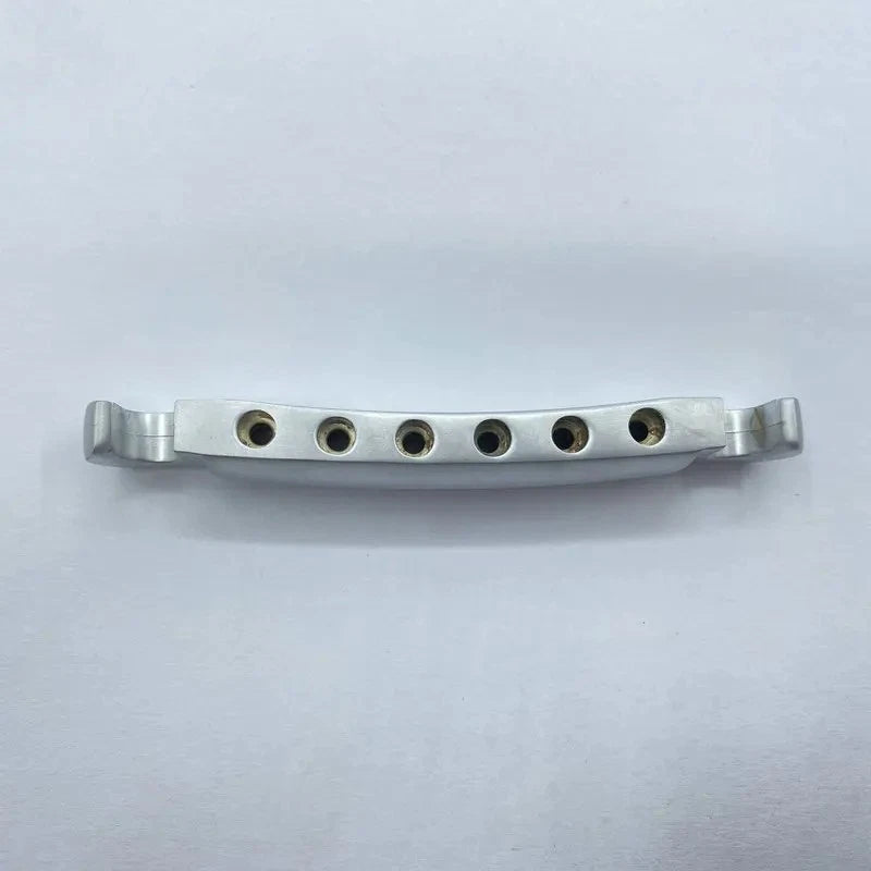 Satin Silver Guitar Tune O Matic Bridge Tailpiece For Epiphone,Ibane<wbr/>z,Gibson,ESP
