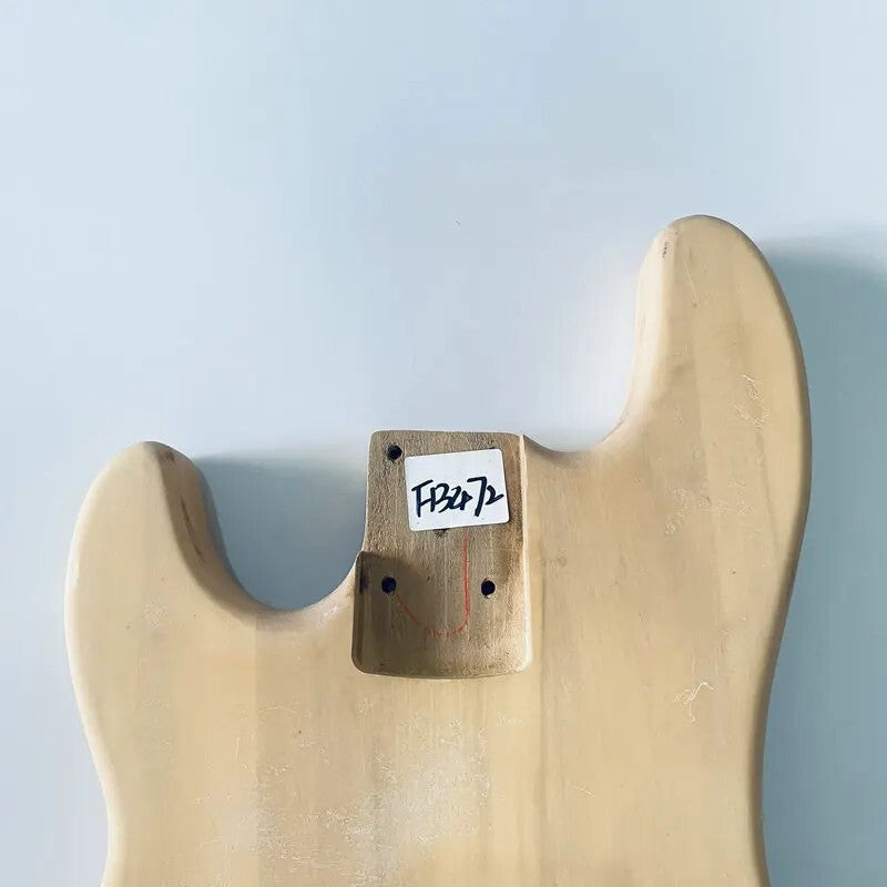 Lefty Basswood 4 String Bass Unfinished Body DIY Project