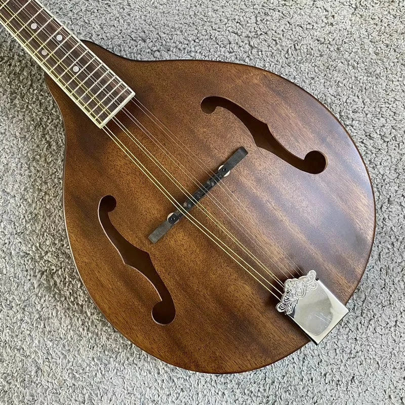 8 String Mandolin, Solid Spruce Top, Mahogany Body