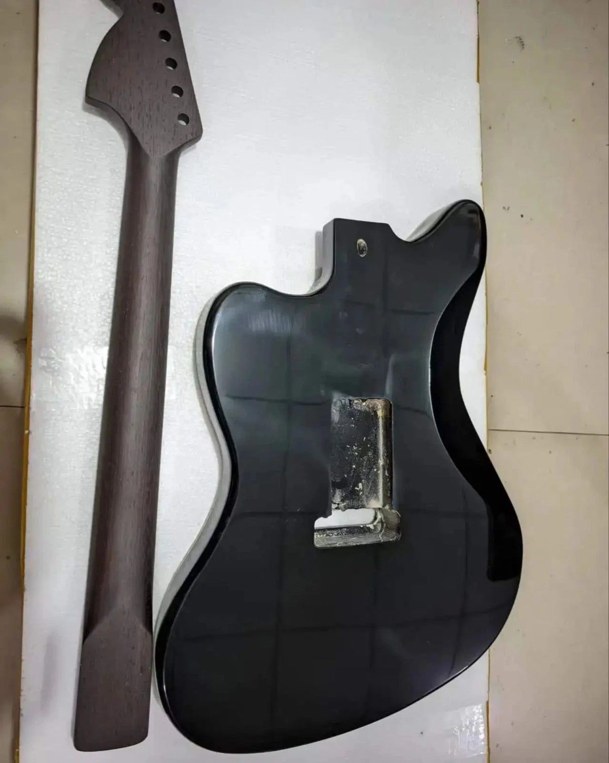 Tobacco Burst Guitar Body with Wenge Wood Neck Fit Jazzmaster Guitars