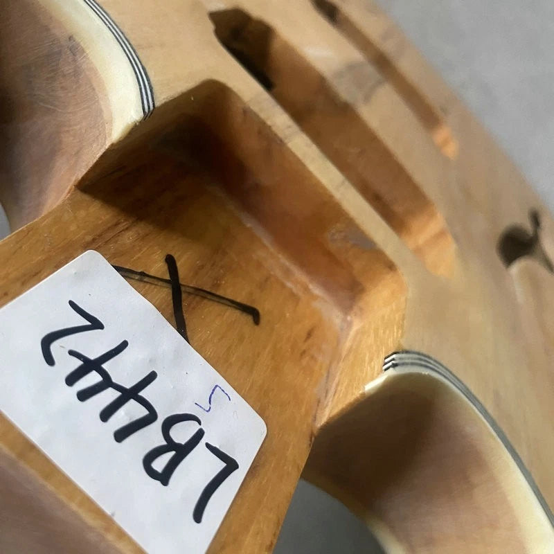 DIY Jazz Guitar Maple Body Project
