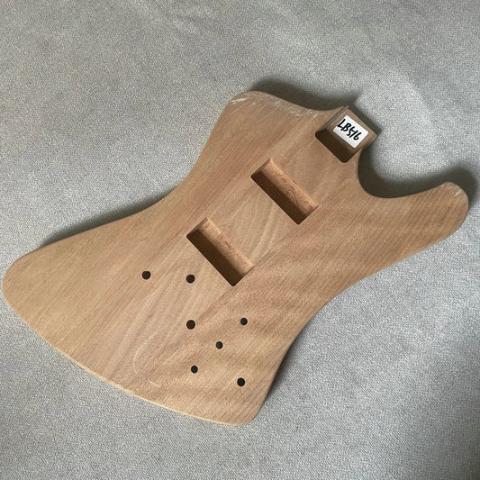 Custom 4 String Bass Body, Mahogany, Unfinished