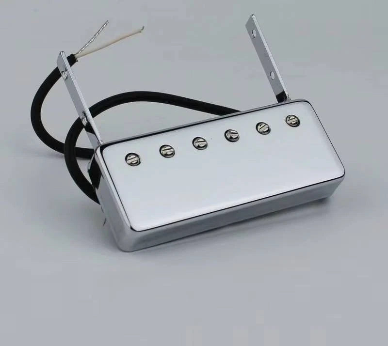 Chrome Hollow Body Jazz Guitar Float Neck Alnico Pickup