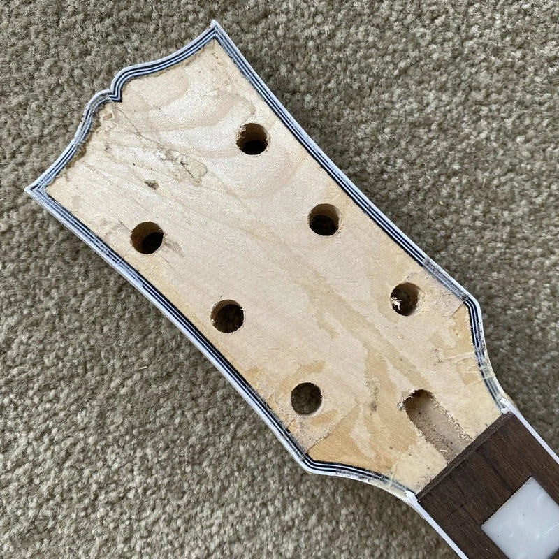 Maple Wood Guitar Neck, Rosewood 22 Frets Fingerboard DIY