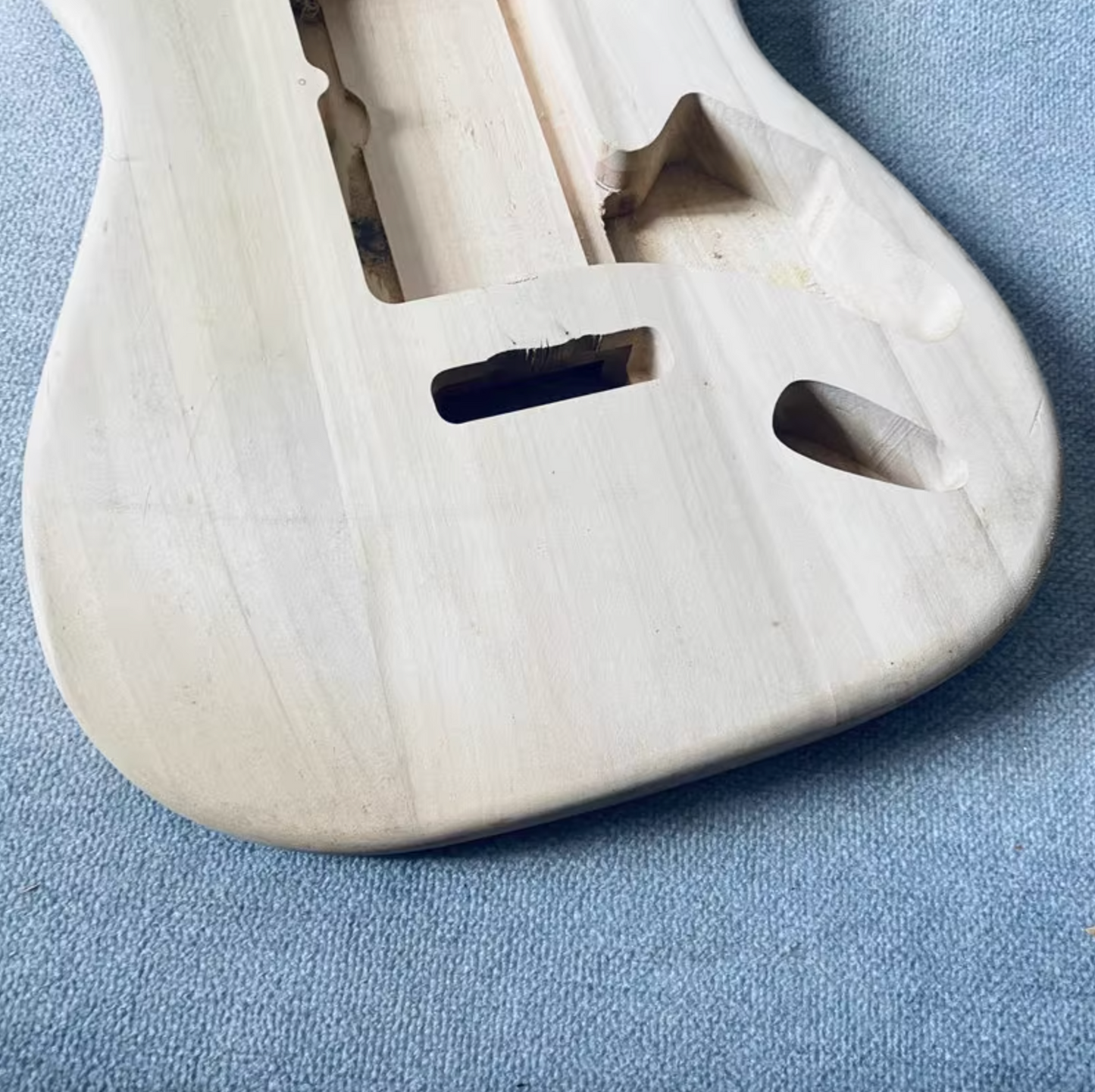 Basswood Solid Guitar DIY Project Body Fit Stratocaster Strat