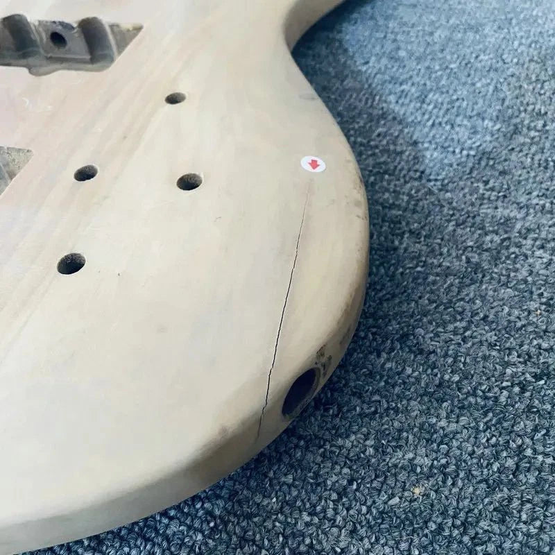 Unfinished Active Bass Body for 4 or 5 String DIY Project