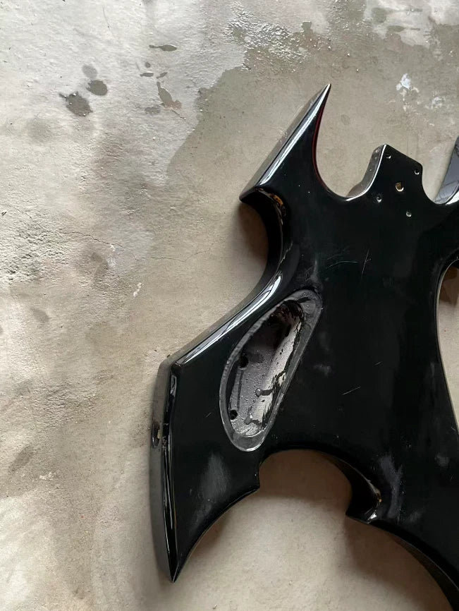 Black DIY Glossy Finish Guitar HH Body Fit Beast Project