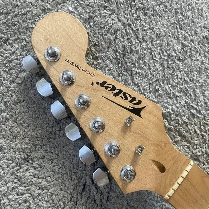 Sunburst Electric Guitar Project, Basswood Body, Maple Neck