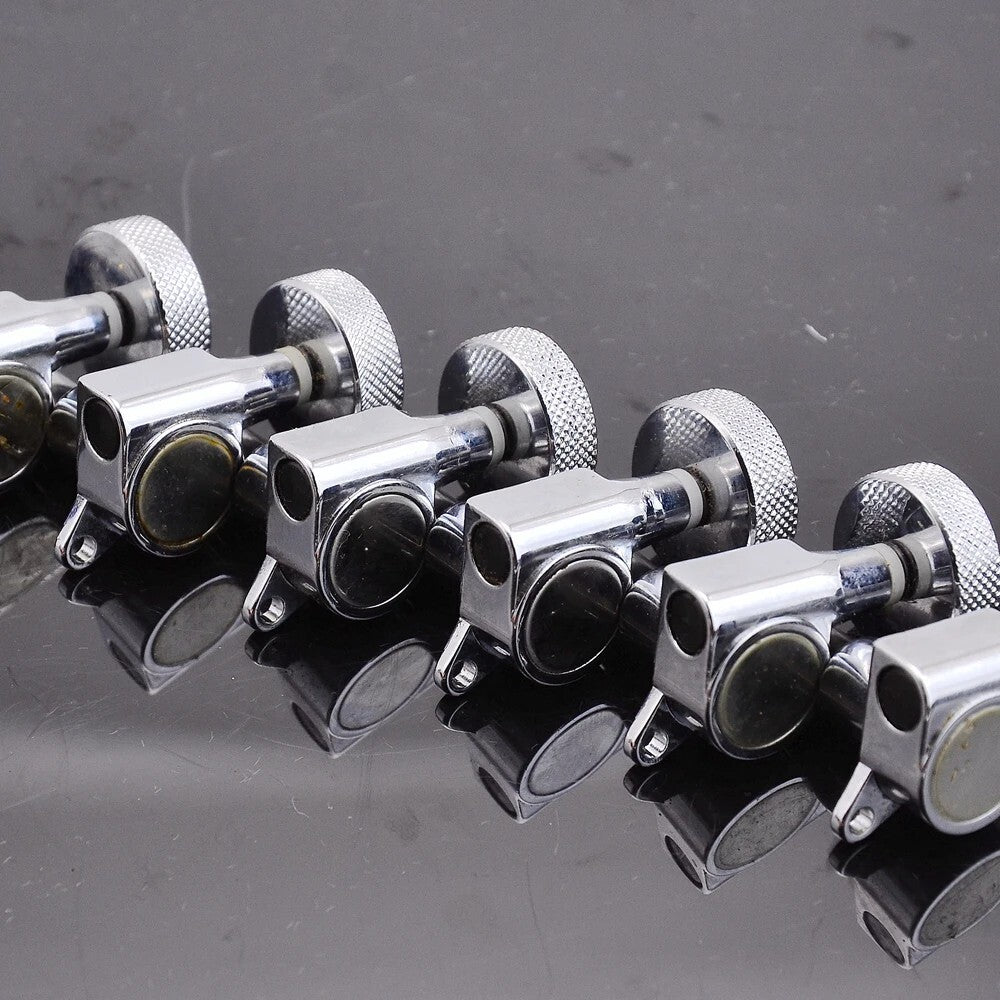 6R Chrome Guitar Machine Heads Tuning Pegs Keys